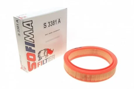Фiльтр повiтряний SOFIMA S3381A
