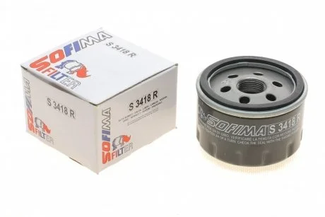 Фiльтр масляний SOFIMA S3418R