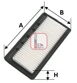 Фільтр повітряний S 3538 A SOFIMA S3538A