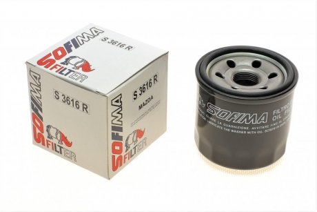 Фильтр масляный Mazda SOFIMA S3616R (фото 1)