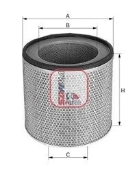 Фільтр повітряний 128х77х88 SOFIMA S4050A
