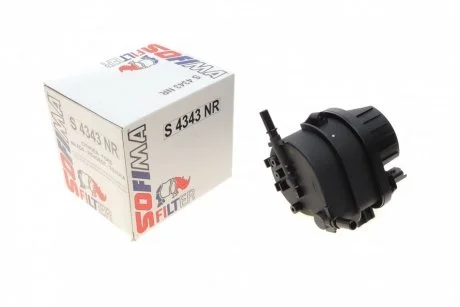 Фiльтр паливний з корпусом SOFIMA S4343NR