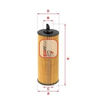 Фiльтр масляний SOFIMA S5084PE