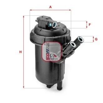 Фільтр палива SOFIMA S5114GC