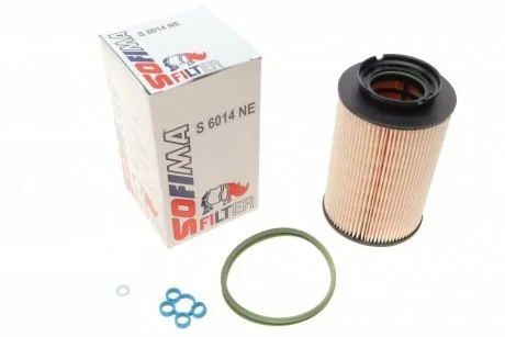 Фильтр топливный VW/AUDI/SKODA "2,0 "04-10 SOFIMA S6014NE