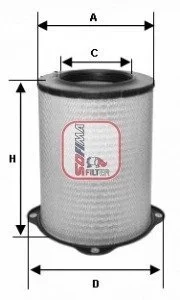 Фiльтр повiтряний SOFIMA S7587A