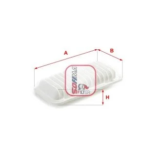 Фильтр воздушный TOYOTA "1,3-1,5 "09>> SOFIMA S9102A