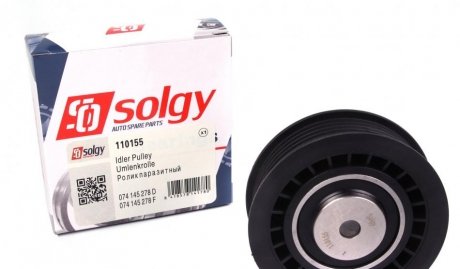 Ролик натяжний ременя генератора SOLGY 110155 (фото 1)