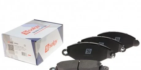 Колодки тормозные (передние) Ford Transit 00- (FWD) SOLGY 209033