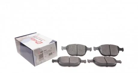 Колодки тормозные (передние) Ford Connect 02- SOLGY 209042