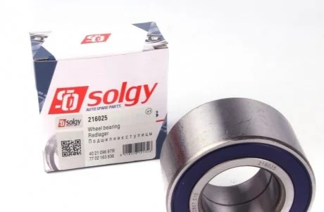 Підшипник маточини SOLGY 216025