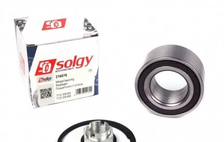 Підшипник маточини (ремкомплект) SOLGY 216076