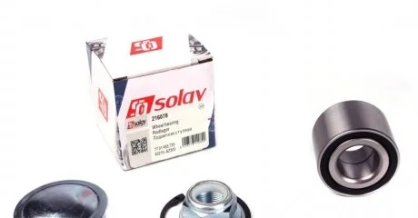 Підшипник маточини (ремкомплект) SOLGY 216078