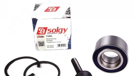 Підшипник маточини (ремкомплект) SOLGY 216092