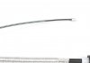 Трос ручника (задний) (L) Fiat Doblo 01- (1735/1445mm) SOLGY 219068 (фото 3)