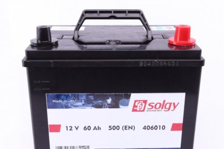 Стартерна батарея (акумулятор) SOLGY 406010 (фото 1)