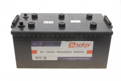 Стартерна батарея (акумулятор) SOLGY 406015