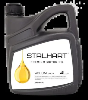 Олива моторна VELUM 0W-20 4л STALHART 745222 (фото 1)