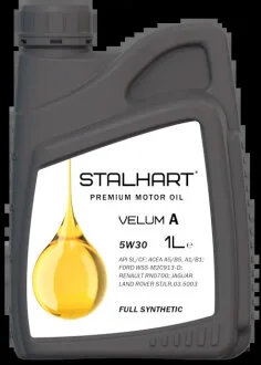 Олива моторна VELUM A 5W-30 1л STALHART 745237 (фото 1)