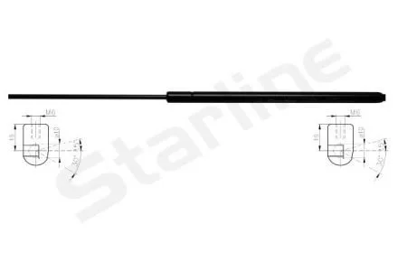 Газова пружина багажника STARLINE 3230800