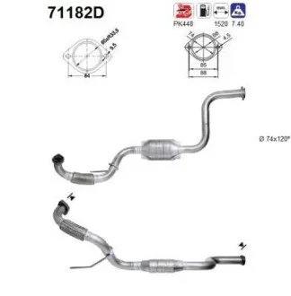 KATALIZATOR MERCEDES VITO 110D 96-00 SZT STARLINE 9941955