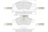 Тормозные колодки дисковые STARLINE BD S054 (фото 1)