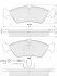 Тормозные колодки дисковые STARLINE BD S138 (фото 2)