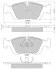 Тормозные колодки дисковые STARLINE BD S153 (фото 1)