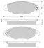 Тормозные колодки дисковые BD S181