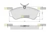 Тормозные колодки дисковые STARLINE BD S298 (фото 1)