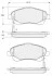 Тормозные колодки дисковые STARLINE BD S342 (фото 1)