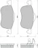 Тормозные колодки дисковые BD S371