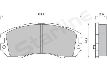 Автозапчастина STARLINE BDS388