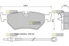 Гальмівні колодки дискові BD S396