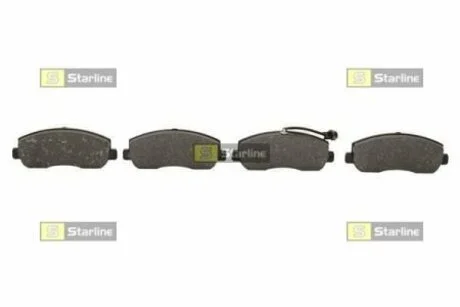 Тормозные колодки дисковые STARLINE BD S527