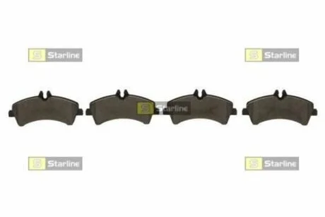 Тормозные колодки дисковые STARLINE BD S552