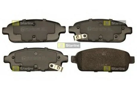 Гальмівні колодки дискові STARLINE BD S773