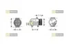 Комп-р кондиц. [OE 82 00 050 141] RENAULT MEGANE I / SCENIC / NISSAN ALMERA / QASHQAI STARLINE DKSTK0245 (фото 1)
