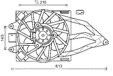 Вентилятор STARLINE FT7565