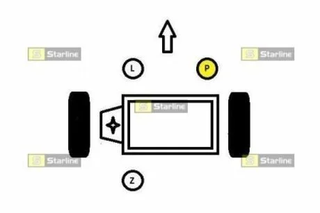Опора двигателя/КПП STARLINE SM 0275