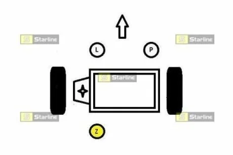 Опора двигателя/КПП STARLINE SM 0444