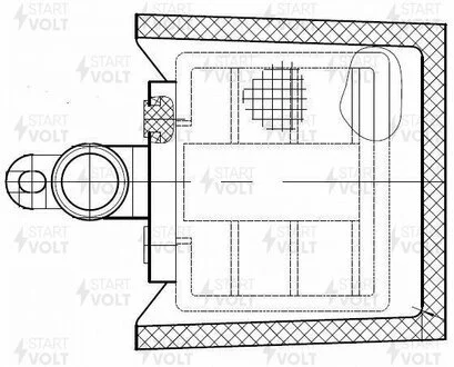 Фото 1 - сіточка бензонасоса Матіз (0,8-1,0) інж (D=11мм) СтартВОЛЬТ SFF 0505 Сіточка бензонасоса Матіз (0,8-1,0) інж (D=11мм) СтартВОЛЬТ SFF 0505 (фото 1)