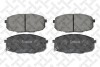 К-кт перед. гальм. колодок Kia Carens II 1.6,1.8,2.0 CRDi 07- STELLOX 1049 002-SX (фото 1)