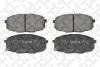 К-кт перед. гальм. колодок Kia Carens II 1.6,1.8,2.0 CRDi 07- STELLOX 1049 002-SX (фото 1)