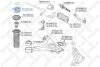 Опора амортизатора переднього Honda CIVIC 2006-2012 STELLOX 1217154SX (фото 2)