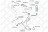 Опора амортизатора переднього Hyundai Santa Fe all 00&gt; STELLOX 1251014SX (фото 2)
