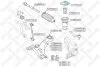 Опора амортизатора переднього LEXUS RX300 / Toyota Kluger L/V ACU25/MCU25 4WD 2000-2007 / Camry 40 2006- / STELLOX 1298049SX (фото 2)