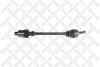 Піввісь права 740mm ABS+ Renault Clio II, Kangoo, Thalia I, Thalia II 1.2-1.6 09.98- STELLOX 158 2059-SX (фото 1)