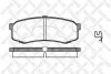 Колодки гальмівні задні Land Cruiser 70,80,90/Prado STELLOX 424004BSX (фото 1)
