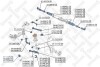 Ø 27mm Втулка стабiлiзатора внутр. VW Passat/A6 96- STELLOX 71-11179-SX (фото 2)